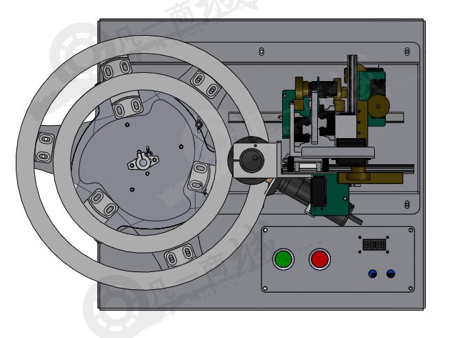 環(huán)形部件檢測機3D模型圖 模型截圖[2]