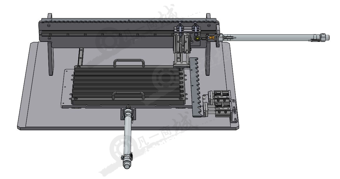 步進(jìn)給料機(jī)構(gòu)3D圖 模型截圖[2]