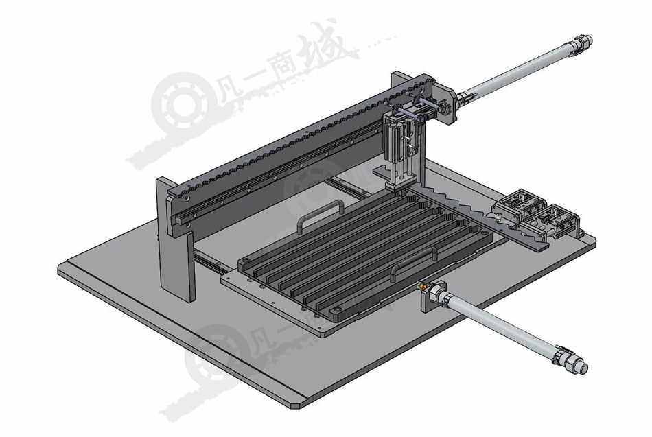步進(jìn)給料機(jī)構(gòu)3D圖 模型截圖[1]