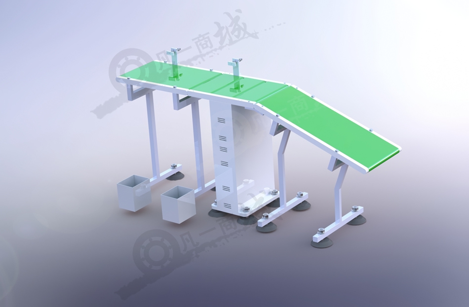 角度傾斜輸送機(jī)模型圖 模型截圖[1]
