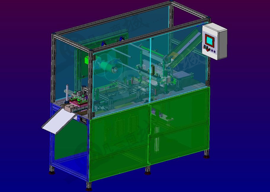 全自動(dòng)包裝機(jī)3D圖 模型截圖[1]