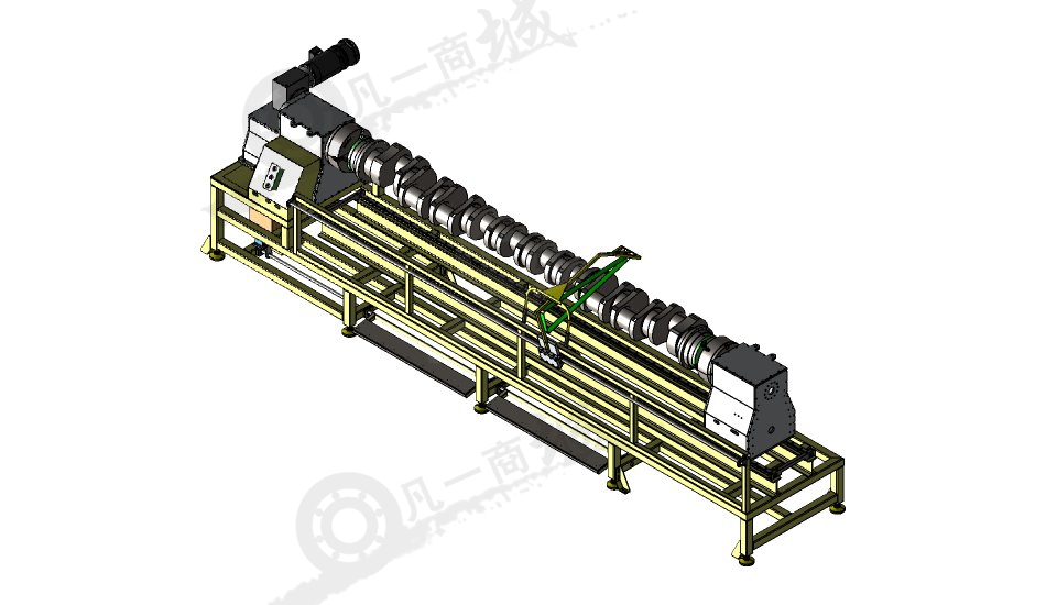 凸輪軸通用清洗機(jī)三維圖 模型截圖[1]