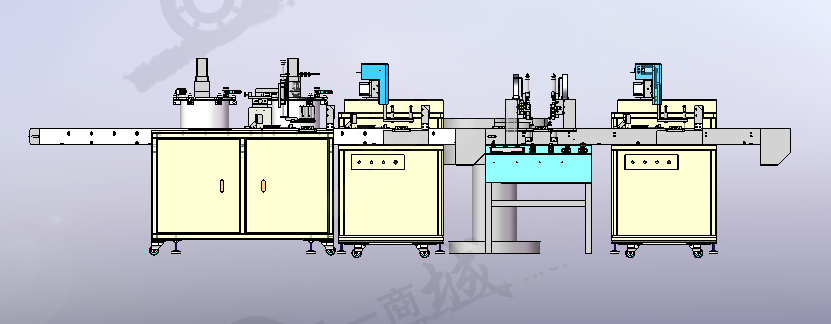 全自動點膠組裝機 模型截圖[2]