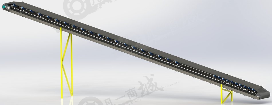 V型帶式輸送機模型 模型截圖[1]