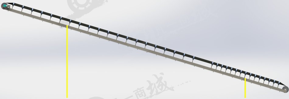 V型帶式輸送機模型 模型截圖[2]