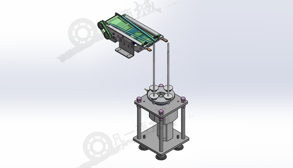O形圈輸送疊起機構(gòu)3D圖 模型截圖[1]
