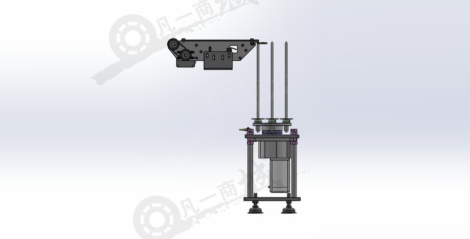 O形圈輸送疊起機構(gòu)3D圖 模型截圖[2]