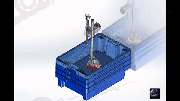 垂直伸縮吸放機(jī)構(gòu)模型圖 模型截圖[2]