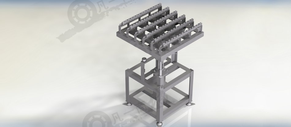輪胎輸送機(jī)三維圖紙 模型截圖[3]