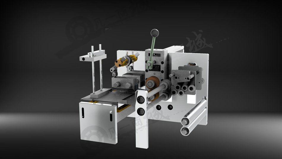 輥壓理順機(jī)構(gòu)3D圖 模型截圖[1]
