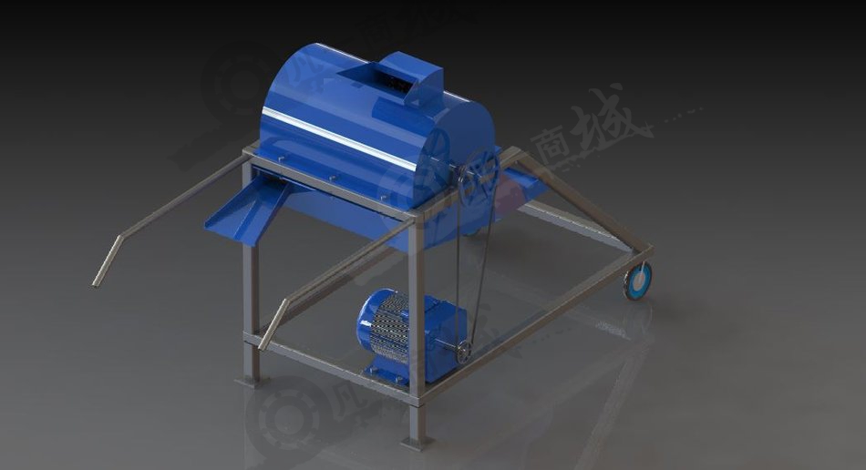 玉米脫粒機(jī)SW模型圖 模型截圖[3]