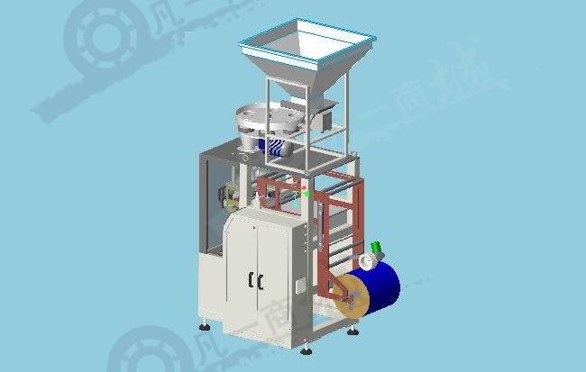 VFFS自動包裝機(jī)3D模型圖 模型截圖[4]