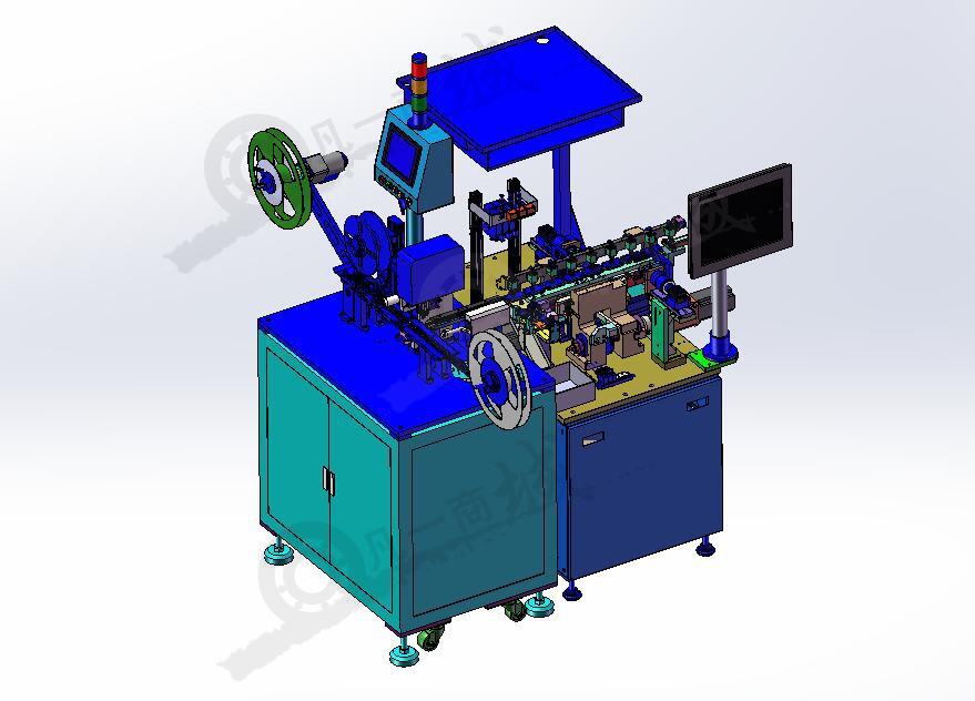 CCD自動檢測包裝機3D模型 模型截圖[1]