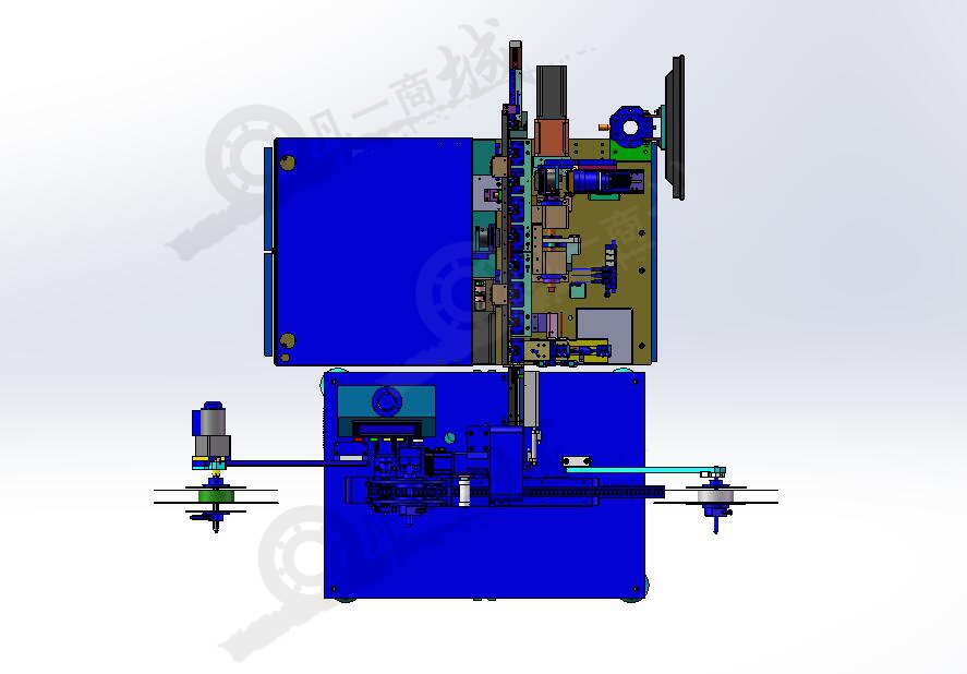 CCD自動檢測包裝機3D模型 模型截圖[3]