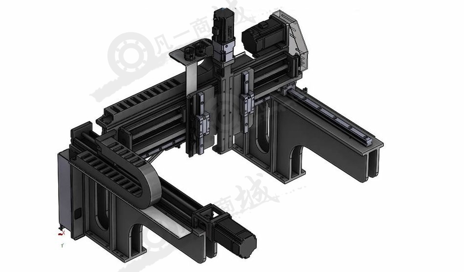 自動(dòng)旋切高速精密鉆孔機(jī)3D模型 模型截圖[1]