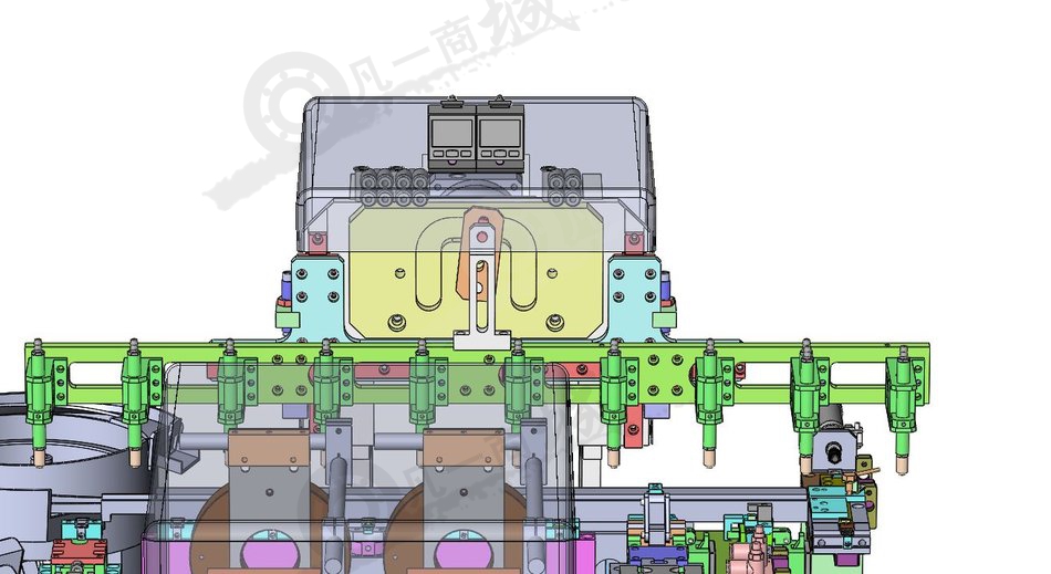 并聯(lián)傳遞輸送機構(gòu)三維模型他 模型截圖[3]