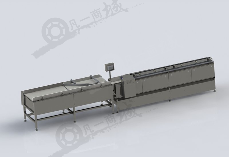 打包輸送流水線3D模型圖 模型截圖[1]