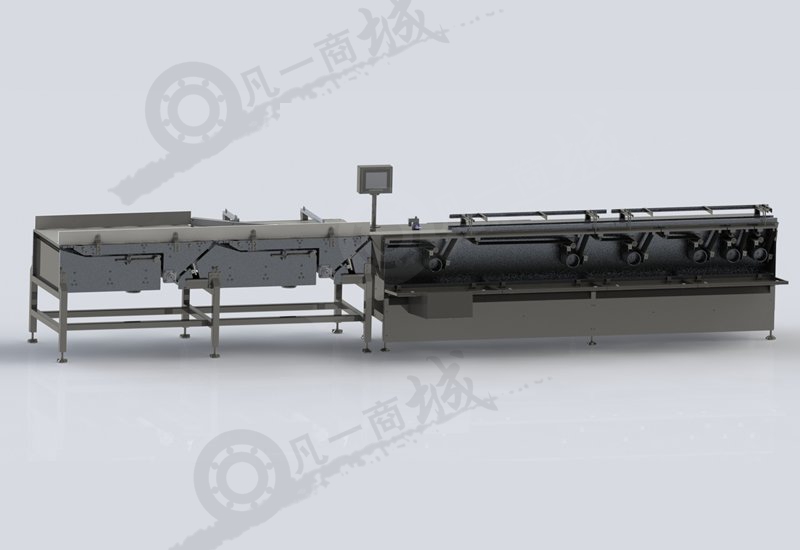 打包輸送流水線3D模型圖 模型截圖[3]