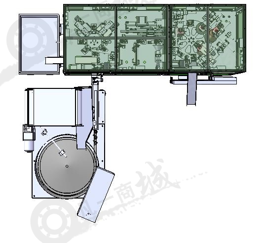 帶視覺(jué)檢查的通孔機(jī)3D模型 模型截圖[2]