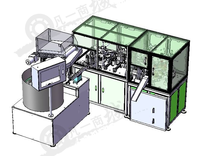 帶視覺(jué)檢查的通孔機(jī)3D模型 模型截圖[1]
