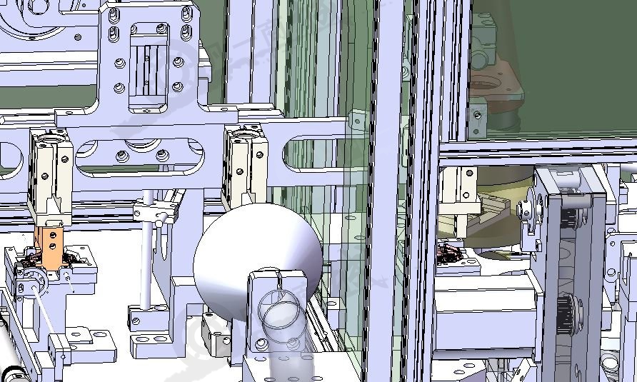 帶視覺(jué)檢查的通孔機(jī)3D模型 模型截圖[3]