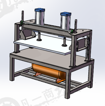 氣壓機(jī)機(jī)構(gòu)設(shè)計3D圖 模型截圖[1]