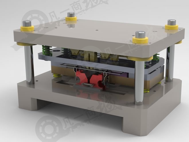 取出成品沖壓模具3D圖 模型截圖[1]