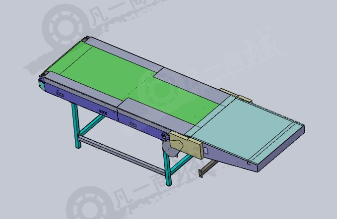 皮帶輸送機(jī)模型圖 模型截圖[5]