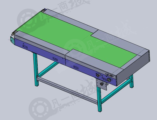 皮帶輸送機(jī)模型圖 模型截圖[4]