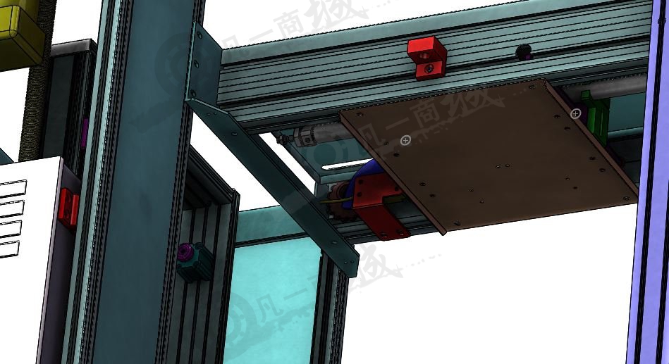 PCB自動儲存送料裝置3D模型圖 模型截圖[3]