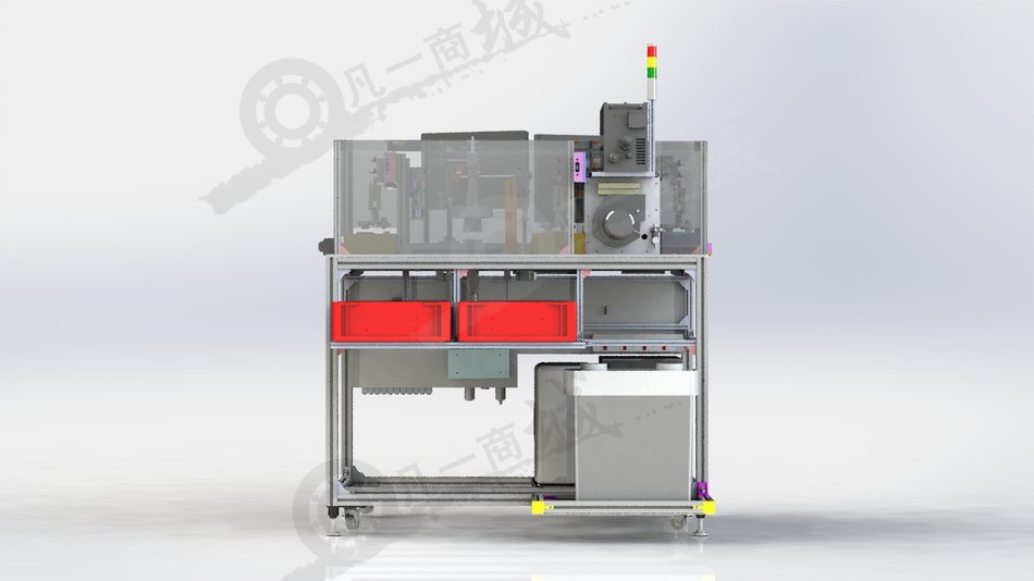 帶攝像機(jī)檢查激光打標(biāo)機(jī)3D模型 模型截圖[3]