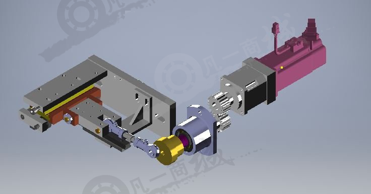 重復(fù)切割模塊機(jī)構(gòu)3D模型圖 模型截圖[1]