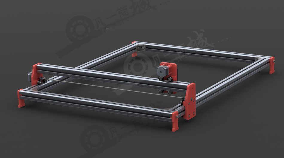 激光二極管雕刻機(jī)三維模型 模型截圖[2]