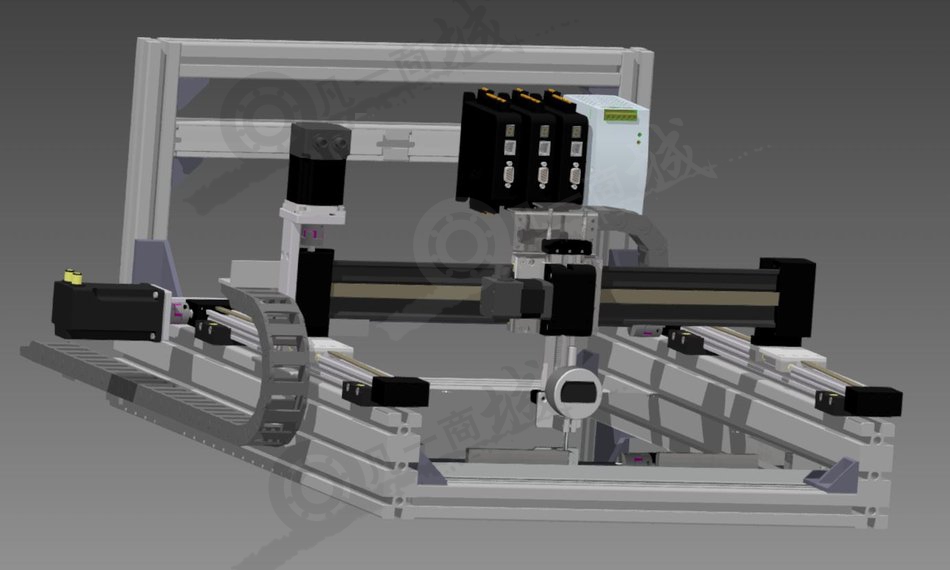 線性三軸測(cè)量設(shè)備3D模型圖 模型截圖[1]
