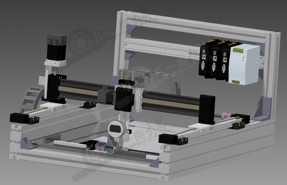 線性三軸測(cè)量設(shè)備3D模型圖 模型截圖[4]