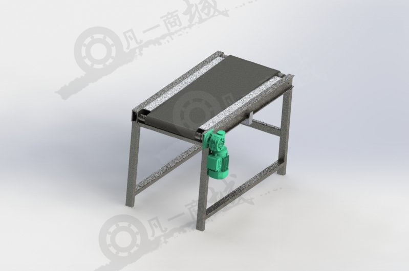 小型皮帶輸送機(jī)3D模型 模型截圖[1]