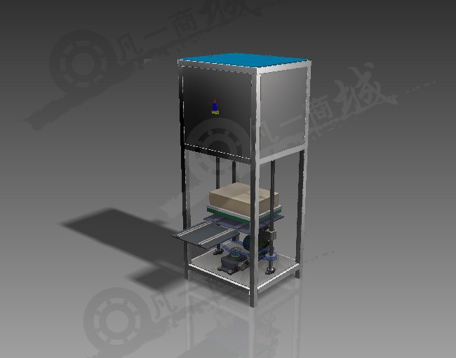 帶電動(dòng)升降裝卸系統(tǒng)電爐3D圖 模型截圖[1]