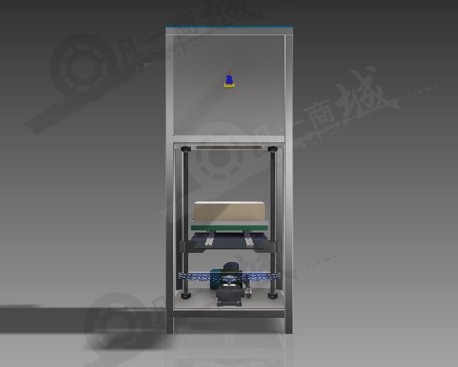 帶電動(dòng)升降裝卸系統(tǒng)電爐3D圖 模型截圖[2]