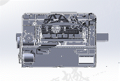 1300切紙機3D模型圖 模型截圖[2]