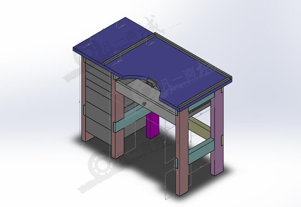 珠寶加工工作臺3D圖 模型截圖[1]