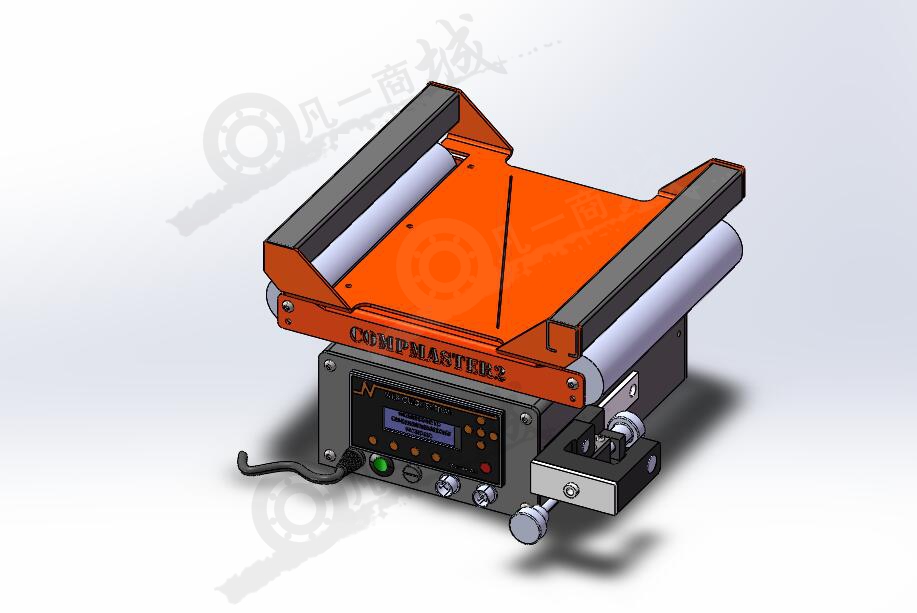 標簽機用紙卷滾筒機構(gòu) 模型截圖[1]