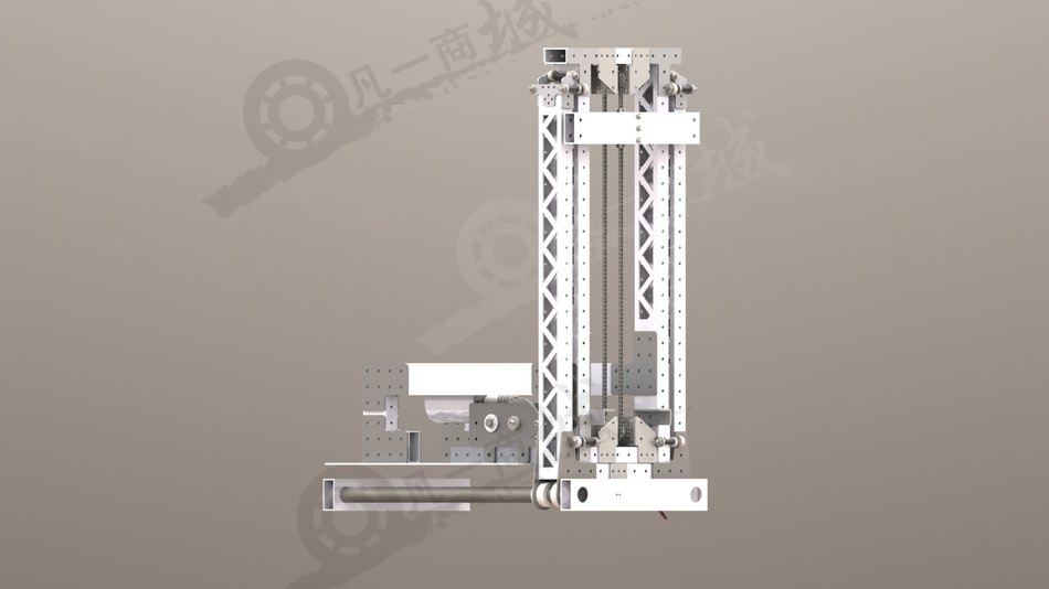 可前后移動(dòng)升降機(jī)3D圖 模型截圖[2]