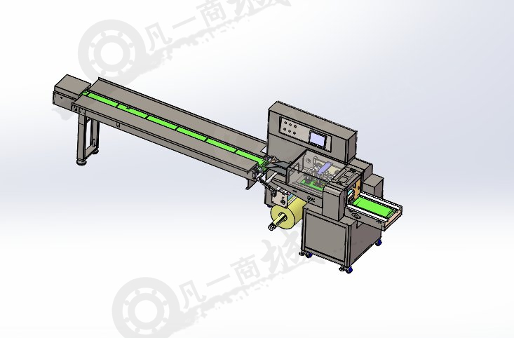 口罩輸送包裝機(jī)3D圖 模型截圖[1]