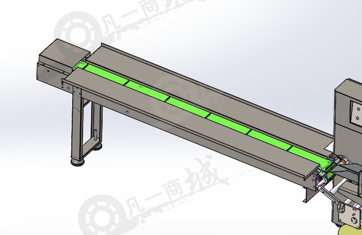 口罩輸送包裝機(jī)3D圖 模型截圖[4]