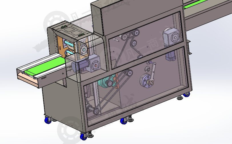 口罩輸送包裝機(jī)3D圖 模型截圖[3]