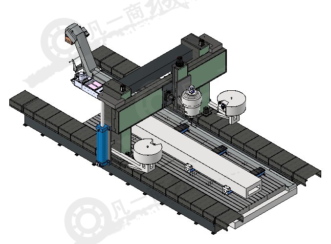 多功能數(shù)控機(jī)床3D圖 模型截圖[1]