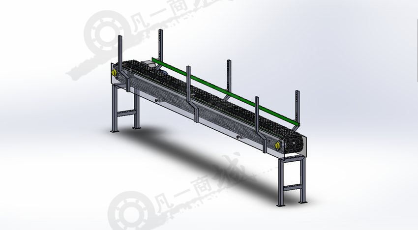 鏈條輸送機(jī)3D模型 模型截圖[1]
