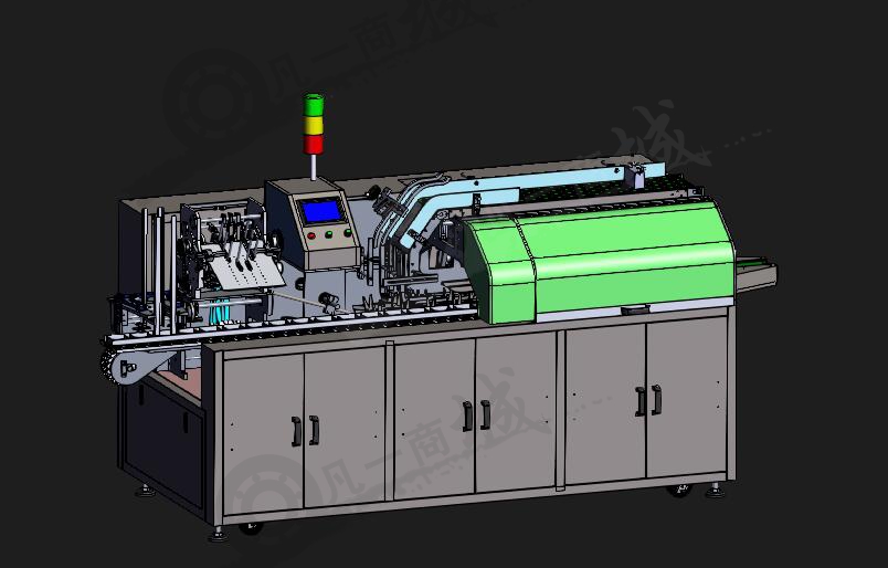 多功能自動(dòng)包裝機(jī)3D圖 模型截圖[1]