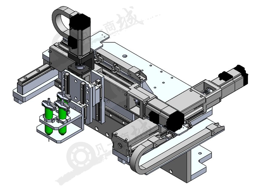 三軸涂膠設(shè)備3D模型 模型截圖[1]