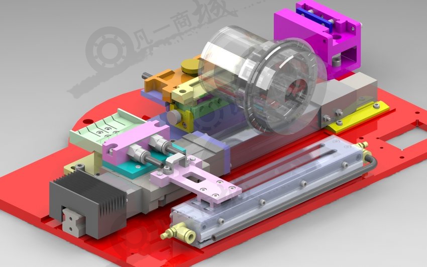 磨削切片用真空夾具設(shè)計(jì)圖 模型截圖[1]